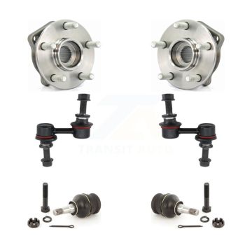 Front Bearing Lower Ball Joint & Sway Bar Stabilizer Link Kit For 2010-2014 Subaru Legacy K7T-109327