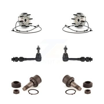 Front Hub Bearing Lower Ball Joint & Sway Bar Stabilizer Link Kit For Dodge Ram 2500 3500 K7T-109340