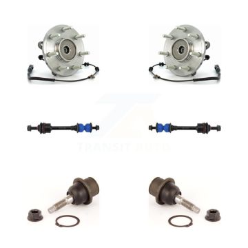Front Hub Bearing Lower Ball Joint Link Kit For 2006-2008 Ford F-150 Lincoln Mark LT 4WD K7T-109349