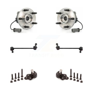 Front Bearing Assembly Lower Ball Joint & Sway Bar Stabilizer Link Kit For Chevrolet HHR K7T-109358