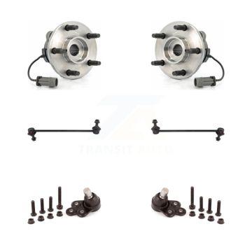 Front Bearing Assembly Lower Ball Joint & Sway Bar Stabilizer Link Kit For Chevrolet HHR K7T-109359