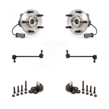 Front Bearing Assembly Lower Ball Joint & Sway Bar Stabilizer Link Kit For Chevrolet HHR K7T-109360