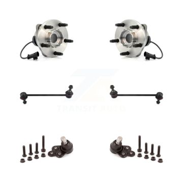 Front Bearing Assembly Lower Ball Joint & Sway Bar Stabilizer Link Kit For Chevrolet HHR K7T-109364