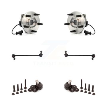 Front Bearing Assembly Lower Ball Joint & Sway Bar Stabilizer Link Kit For Chevrolet HHR K7T-109365