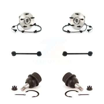 Front Hub Bearing Lower Ball Joint & Sway Bar Link Kit For Jeep Grand Cherokee Commander K7T-109383