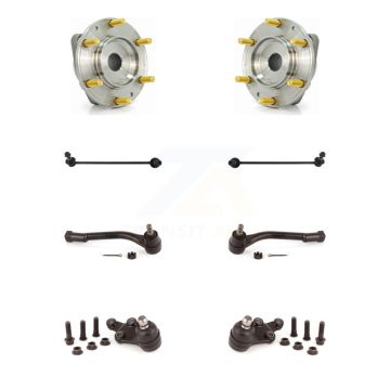 Front Hub Bearing Lower Ball Joint Outer Tie Rod & Link Kit (8Pc) For Kia Sedona Hyundai K7T-109401
