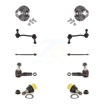 Front Bearing Lower Ball Joint Outer Inner Tie Rod Link Kit (10Pc) For Mercedes-Benz 2500 K7T-109411