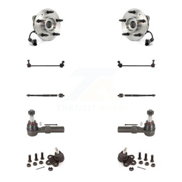 Front Bearing Lower Ball Joint Outer Inner Tie Rod Link Kit (10Pc) For Chevrolet Equinox K7T-109416