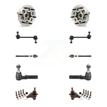 Front Bearing Lower Ball Joint Outer Inner Tie Rod Link Kit (10Pc) For Chevrolet Colorado K7T-109423