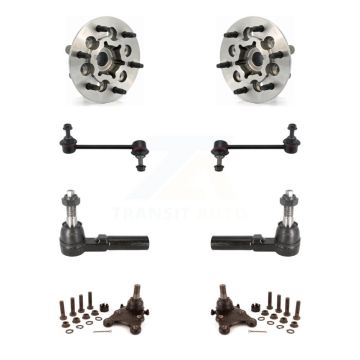 Front Bearing Lower Ball Joint Outer Tie Rod & Link Kit (8Pc) For Chevrolet Colorado GMC K7T-109427
