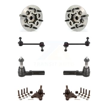 Front Bearing Lower Ball Joint Outer Tie Rod & Link Kit (8Pc) For Chevrolet Colorado GMC K7T-109428