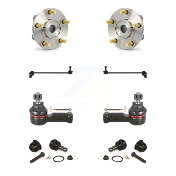 Front Bearing Lower Ball Joint Outer Tie Rod Link Kit (8Pc) For Chrysler Sebring Eclipse K7T-109432