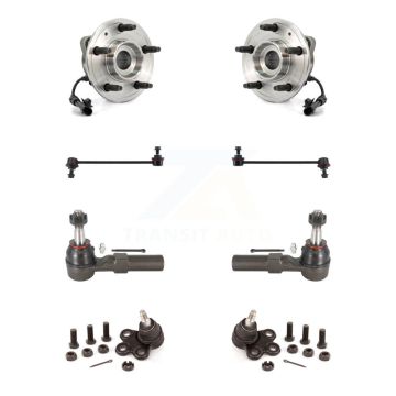 Front Bearing Lower Ball Joint Outer Tie Rod Link Kit (8Pc) For Chevrolet Equinox Pontiac K7T-109435
