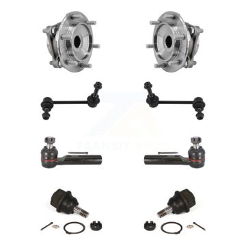 Front Bearing Lower Ball Joint Outer Tie Rod Link Kit (8Pc) For Toyota 4Runner FJ Cruiser K7T-109443