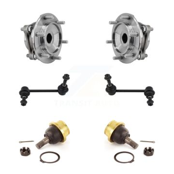 Front Bearing Assembly Lower Ball Joint Sway Bar Link Kit For 2005-2023 Toyota Tacoma 4WD K7T-109450