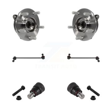 Front Bearing Assembly Lower Ball Joint & Sway Bar Stabilizer Link Kit For Mazda 3 Sport K7T-109466