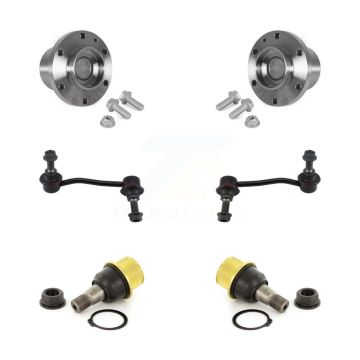Front Hub Bearing Lower Ball Joint & Link Kit For Mercedes-Benz Sprinter 2500 3500 Dodge K7T-109470