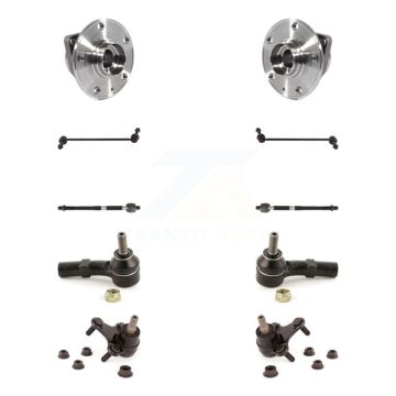 Front Bearing Lower Ball Joint Outer Inner Tie Rod Link Kit (10Pc) For Volkswagen Jetta R K7T-109478