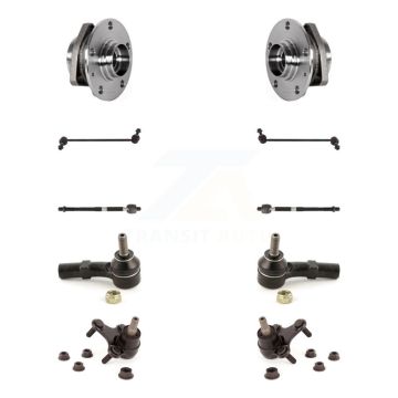 Front Bearing Lower Ball Joint Outer Inner Tie Rod Link Kit (10Pc) For Audi A3 Quattro S3 K7T-109481