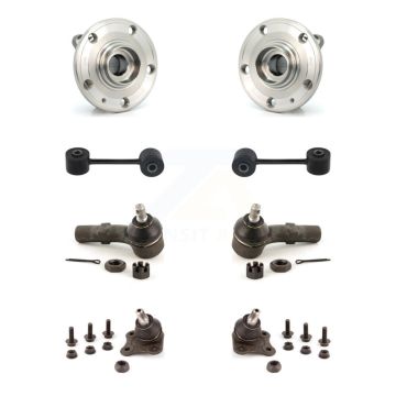 Front Bearing Lower Ball Joint Outer Tie Rod Sway Bar Link Kit (8Pc) For Volkswagen Jetta K7T-109489