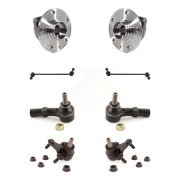 Front Bearing Lower Ball Joint Outer Tie Rod Link Kit (8Pc) For Volkswagen Tiguan Jetta R K7T-109493