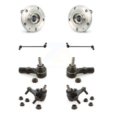 Front Bearing Lower Ball Joint Outer Tie Rod Link Kit (8Pc) For Volkswagen Jetta Tiguan R K7T-109499