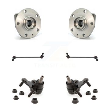 Front Hub Bearing Lower Ball Joint And Link Kit For Volkswagen Golf Rabbit GTI e-Golf R32 K7T-109505