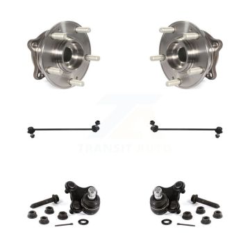 Front Hub Bearing Lower Ball Joint Sway Bar Link Kit (6Pc) For Hyundai Sonata Kia Optima K7T-109513