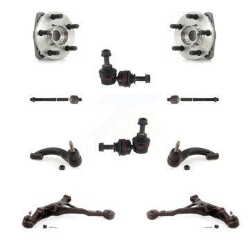 Front Bearing Lower Control Arm Outer Inner Tie Rod Link Kit (10Pc) For Chrysler Sebring K7T-109530