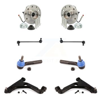 Front Bearing Lower Control Arm Outer Tie Rod & Link Kit (8Pc) For 2008-2009 Saturn Astra K7T-109589