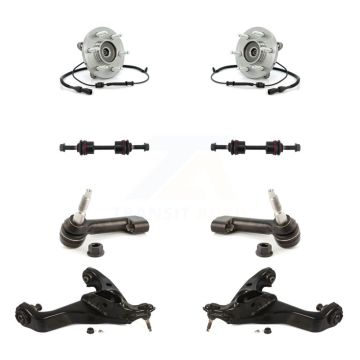 Front Bearing Lower Control Arm Outer Tie Rod Link Kit (8Pc) For Ford Expedition Lincoln K7T-109592