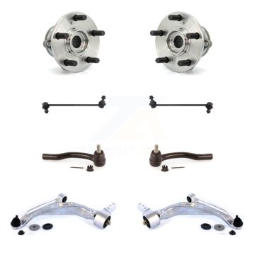 Front Bearing Lower Control Arm Outer Tie Rod & Link Kit (8Pc) For 2009-2015 Honda Pilot K7T-109629