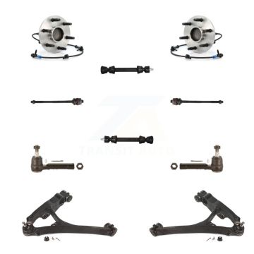 Front Bearing Lower Control Arm Outer Inner Tie Rod Link Kit (10Pc) For Chevrolet GMC XL K7T-109642