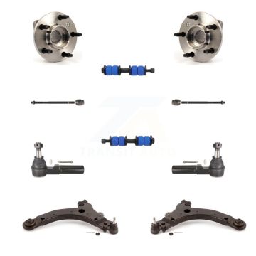 Front Bearing Lower Control Arm Outer Inner Tie Rod Link Kit (10Pc) For Chevrolet Impala K7T-109666