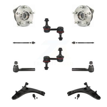 Front Bearing Lower Arm Outer Inner Tie Rod Link Kit (10Pc) For 2009-2013 Subaru Forester K7T-109679