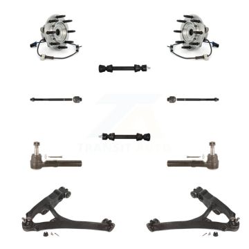 Front Bearing Lower Control Arm Outer Inner Tie Rod & Link Kit (10Pc) For Chevrolet 1500 K7T-109685