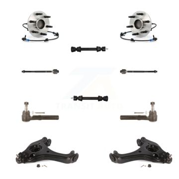 Front Bearing Lower Control Arm Outer Inner Tie Rod & Link Kit (10Pc) For Chevrolet 1500 K7T-109688