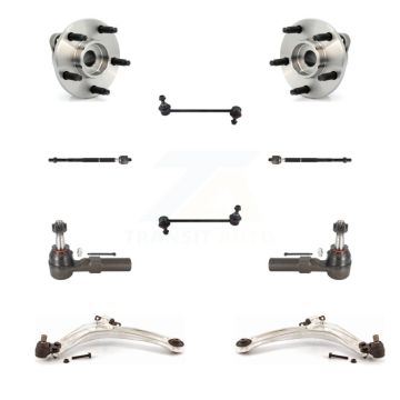 Front Hub Bearing Lower Control Arm Outer Inner Tie Rod Link Kit (10Pc) For Chevrolet HHR K7T-109693