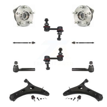 Front Bearing Lower Control Arm Outer Inner Tie Rod & Link Kit (10Pc) For Subaru Forester K7T-109720