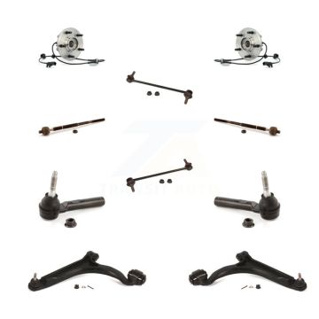 Front Bearing Lower Arm Outer Inner Tie Rod & Link Kit (10Pc) For 07-08 Chrysler Pacifica K7T-109736