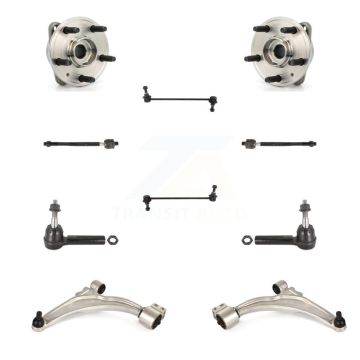 Front Bearing Lower Arm Outer Inner Tie Rod & Link Kit (10Pc) For Chevrolet Cruze Limited K7T-109739
