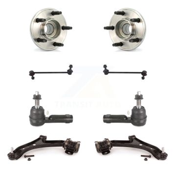 Front Bearing Lower Control Arm Ball Joint Outer Tie Rod Link Kit (8Pc) For Ford Mustang K7T-109746