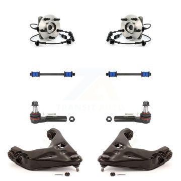 Front Bearing Lower Control Arm Outer Tie Rod Link Kit (8Pc) For Ford Ranger Mazda B4000 K7T-109757