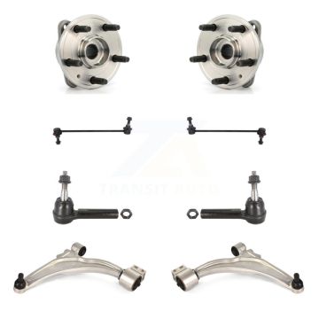 Front Bearing Lower Control Arm Outer Tie Rod Link Kit (8Pc) For Chevrolet Cruze Limited K7T-109769