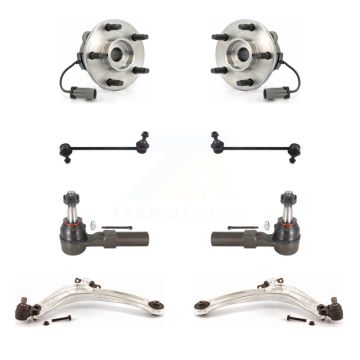 Front Bearing Lower Control Arm Ball Joint Outer Tie Rod Link Kit (8Pc) For Chevrolet HHR K7T-109800
