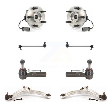 Front Bearing Lower Control Arm Ball Joint Outer Tie Rod Link Kit (8Pc) For Chevrolet HHR K7T-109801