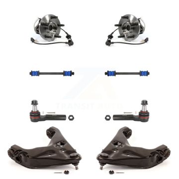 Front Bearing Lower Control Arm Outer Tie Rod Link Kit (8Pc) For Ford Ranger Mazda B4000 K7T-109832