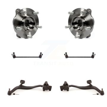 Front Bearing Lower Control Arm with Ball Joint Link Kit For 2003-2008 INFINITI FX35 FX45 K7T-109886