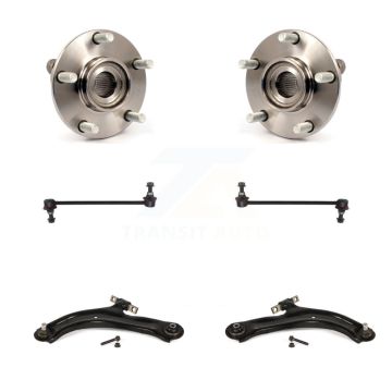 Front Bearing Lower Control Arm with Ball Joint Link Kit For 2007-2012 Nissan Sentra 2.5L K7T-109894