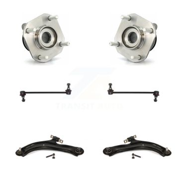 Front Bearing Lower Control Arm with Ball Joint Link Kit For 2007-2012 Nissan Sentra 2.0L K7T-109895
